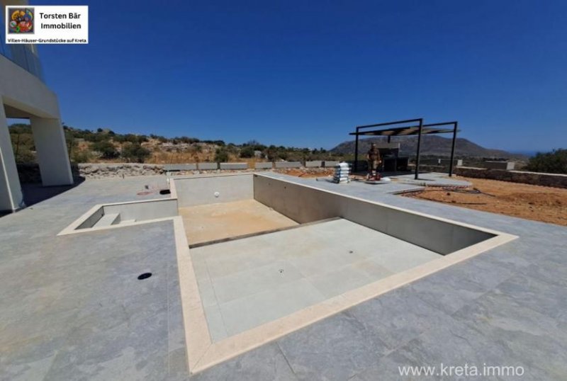 Kefalas Kreta, Kefalas, neu erbaute Villa mit Panoramblick auf das Meer und die Berge *** reserviert *** Haus kaufen